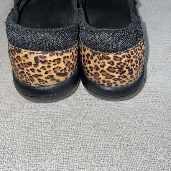 Alegria Women’s Casual Shoes Size 38 U.S. 7 M Tan Leopard Print Going Out Party - Picture 10 of 12